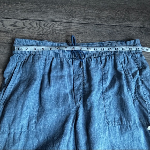 Women's Blue Casual Pants - Picture 7 of 15